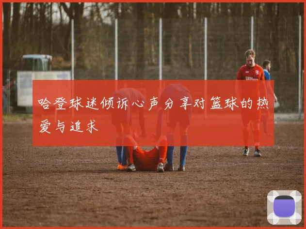 哈登球迷倾诉心声分享对篮球的热爱与追求